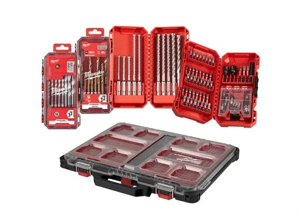 Milwaukee 98ks sada příslušenství Packout Horká Nabídka