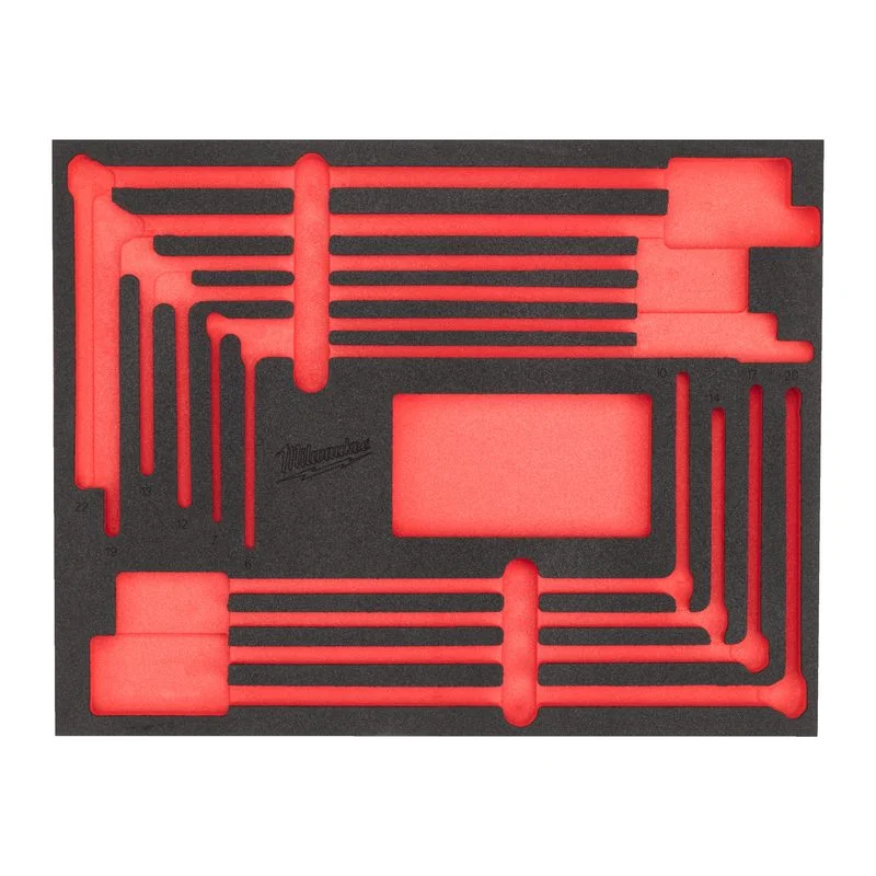 Ihned K Objednání Milwaukee Repl.T-bar Handle Set Foam Insert 10pc