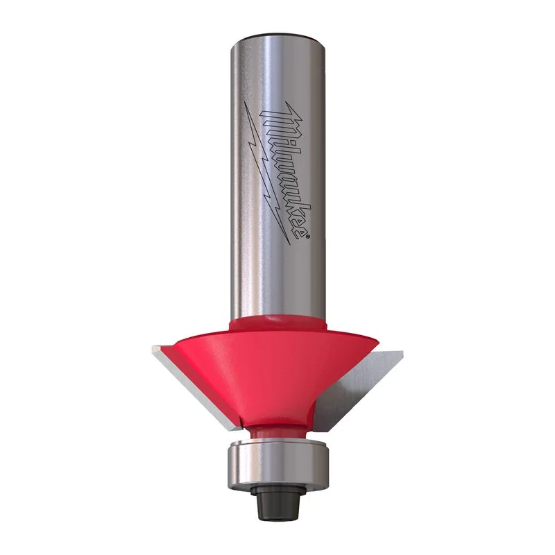 Nová Kolekce Milwaukee S12 Srážecí fréza 45° 31,7/53,3 mm – ⌀12 mm stopka